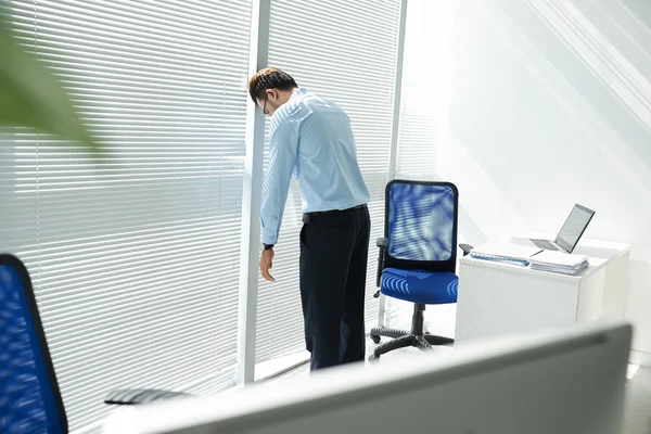 Exhausted business executive — Stock Photo, Image