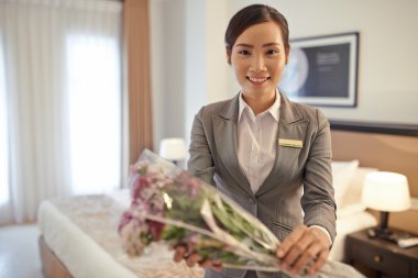 çiçek vererek Yöneticisi