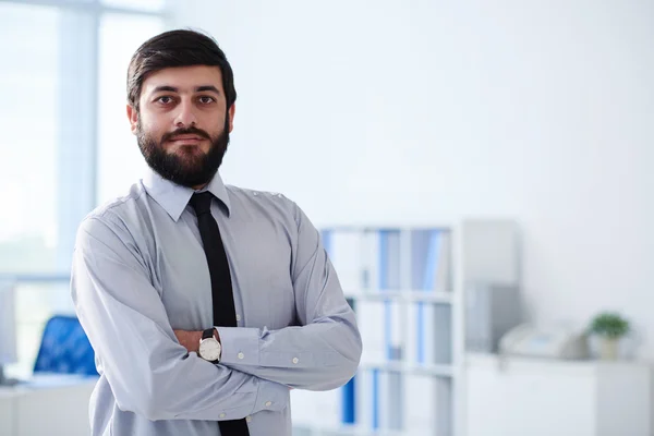 Zeker jonge ondernemer — Stockfoto