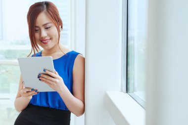 iş yürütme tablet haber okuma