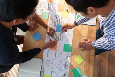 Pazarlama Departmanı Fikirler üzerinde çalışıyor