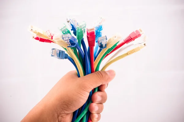 Cables de Internet — Foto de Stock