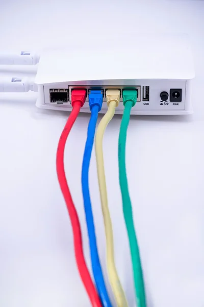 Modern trådlös router — Stockfoto