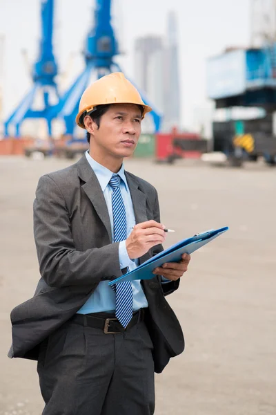 Inspector serio. — Foto de Stock