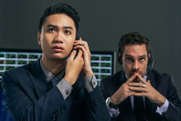 Worried business brokers