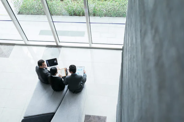 Bespreken van de bedrijfsstrategie — Stockfoto