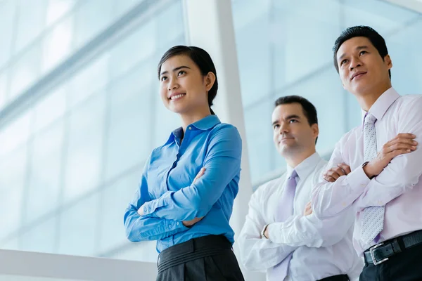 Multi-ethnic business team — Stock Photo, Image