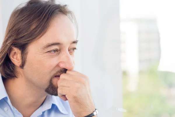 Pensive man — Stock Photo, Image