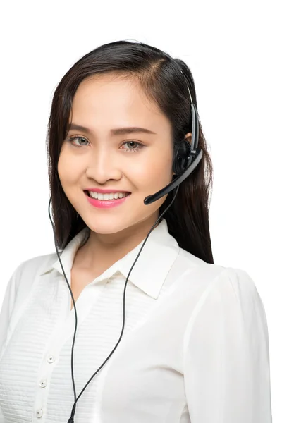 Support center operator — Stock Photo, Image