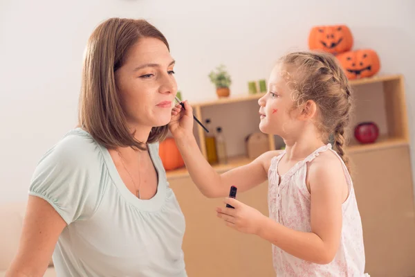 Halloween make-up — Stock Photo, Image