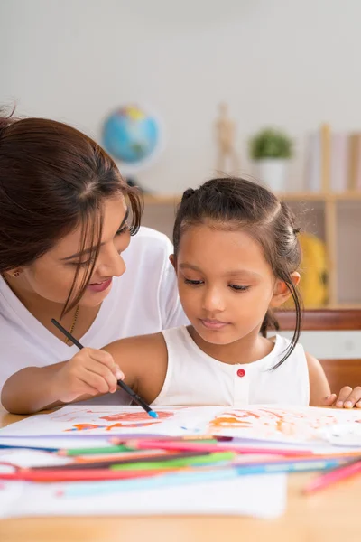 Pintura con acuarelas —  Fotos de Stock