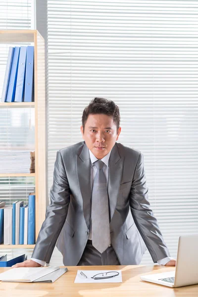 Entrepreneur in office — Stock Photo, Image