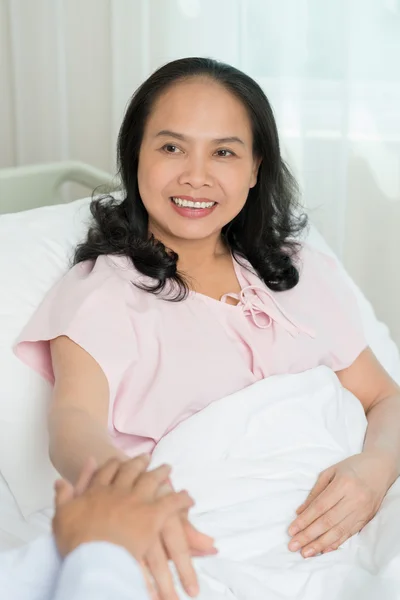 Smiling patient — Stock Photo, Image