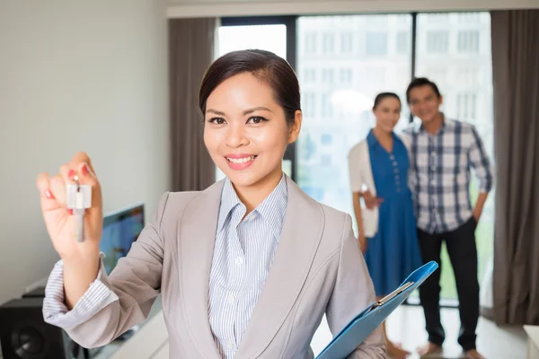 Estate agent — Stock Photo, Image