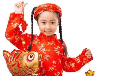 Küçük Vietnamlı kız