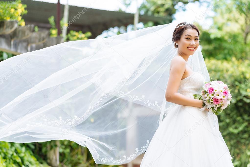 Beautiful Asian bride