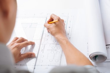 İnşaat proje çizimi