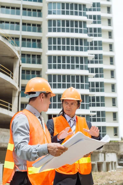 Bauunternehmer und Investor — Stockfoto