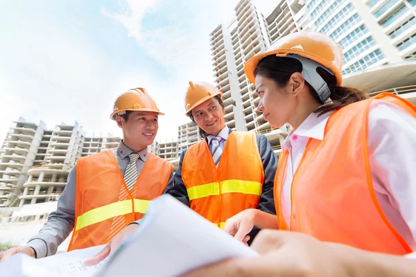 Vietnamesiska arkitekter — Stockfoto