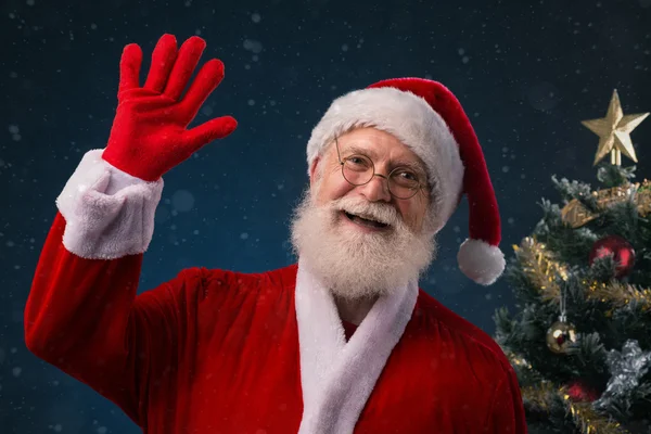 Smiling Santa Claus — Stock Photo, Image