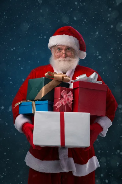 Pile of Christmas presents — Stock Photo, Image