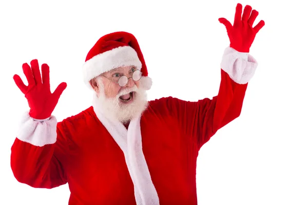 Shocked Santa — Stock Photo, Image