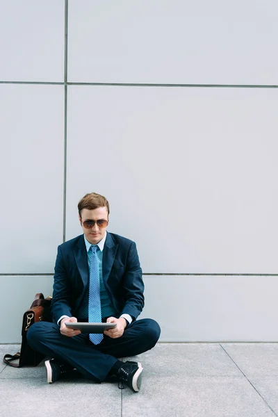 Empresario de Trabajo — Foto de Stock