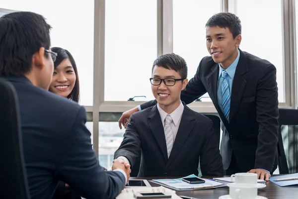 Business Handshake — Stock Photo, Image