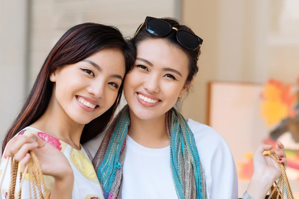 Happy girls — Stock Photo, Image