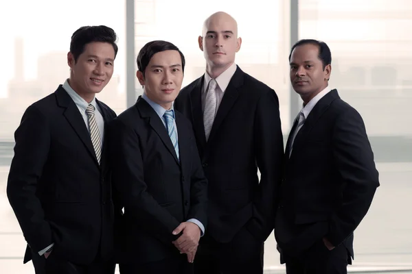 Equipe de negócios bem sucedida — Fotografia de Stock