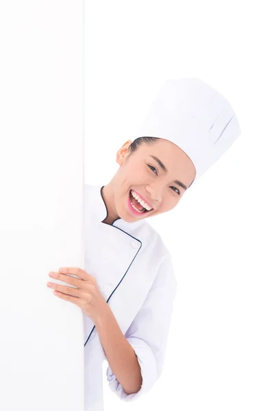 Chef sonriente — Foto de Stock