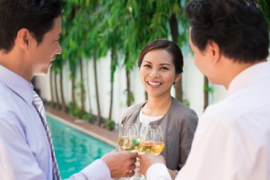 Meslektaşları başarı kutluyor