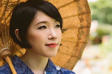 güzel bir Japon kadın