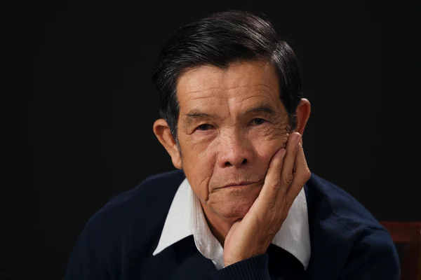 Vietnamesischer Senior — Stockfoto