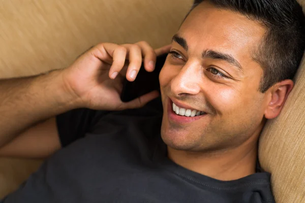 Man talking on phone — Stock Photo, Image