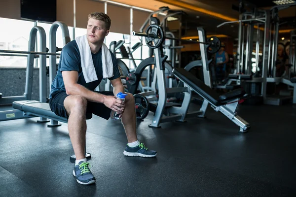 Young man After training — Stock Photo, Image