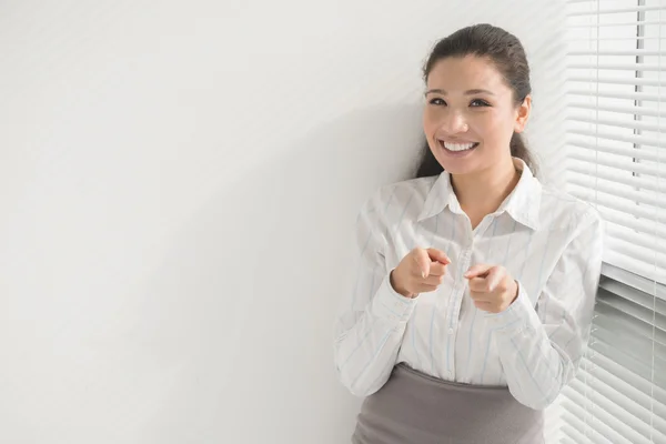 Manager pointing at you — Stock Photo, Image