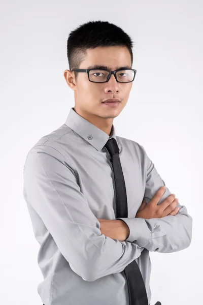 Confident asian  businessman — Stock Photo, Image