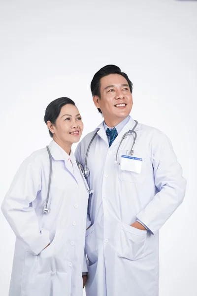 Team of Asian physicians — Stock Photo, Image