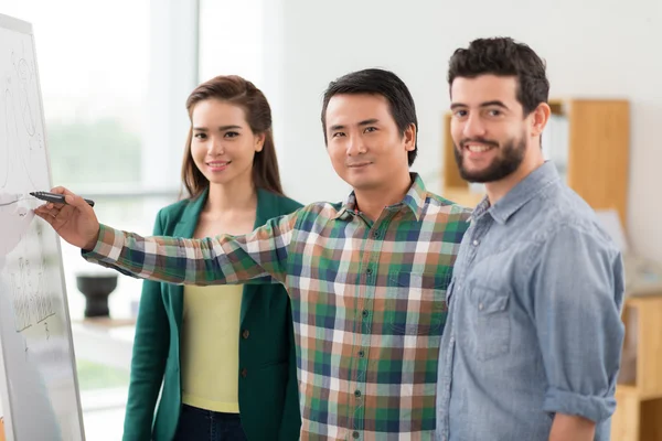 Young business team — Stock Photo, Image