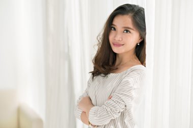 çekici Asyalı kız