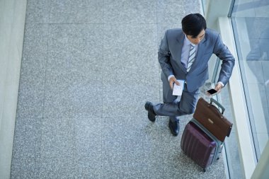 Asya işadamı manifatura