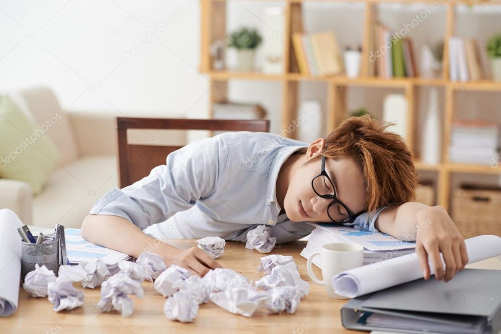 Contraction Consistent Multiple Exhausted man sleeping at table Stock Photo by ©DragonImages 92649672 Contraction Consistent Multiple Exhausted man sleeping at table Stock Photo by ©DragonImages 92649672