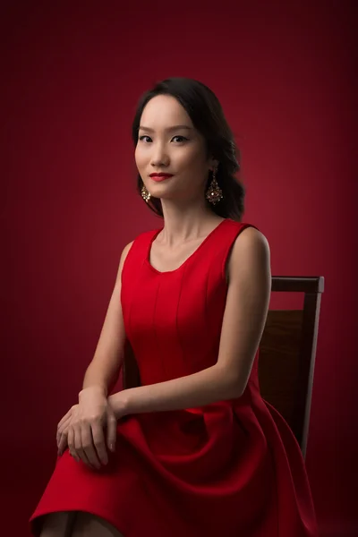 Splendida donna cinese — Foto Stock