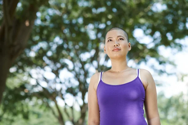 Sopravvivere al cancro al seno — Foto Stock