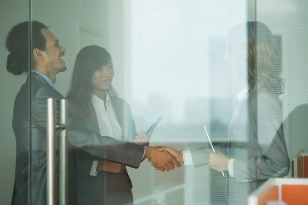 Antes de la reunión de negocios — Foto de Stock