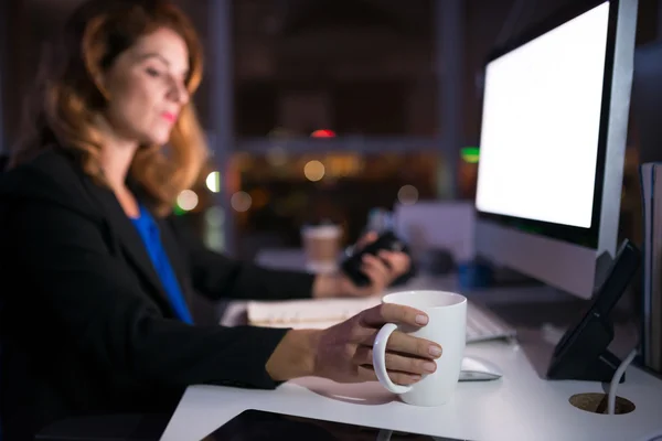 Kaffe för energikick — Stockfoto