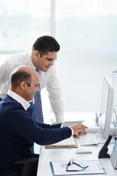 Colleagues Working together — Stock Photo, Image