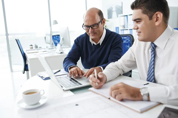 Werken in team — Stockfoto