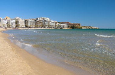 Akdeniz kıyılarında bir görünüm